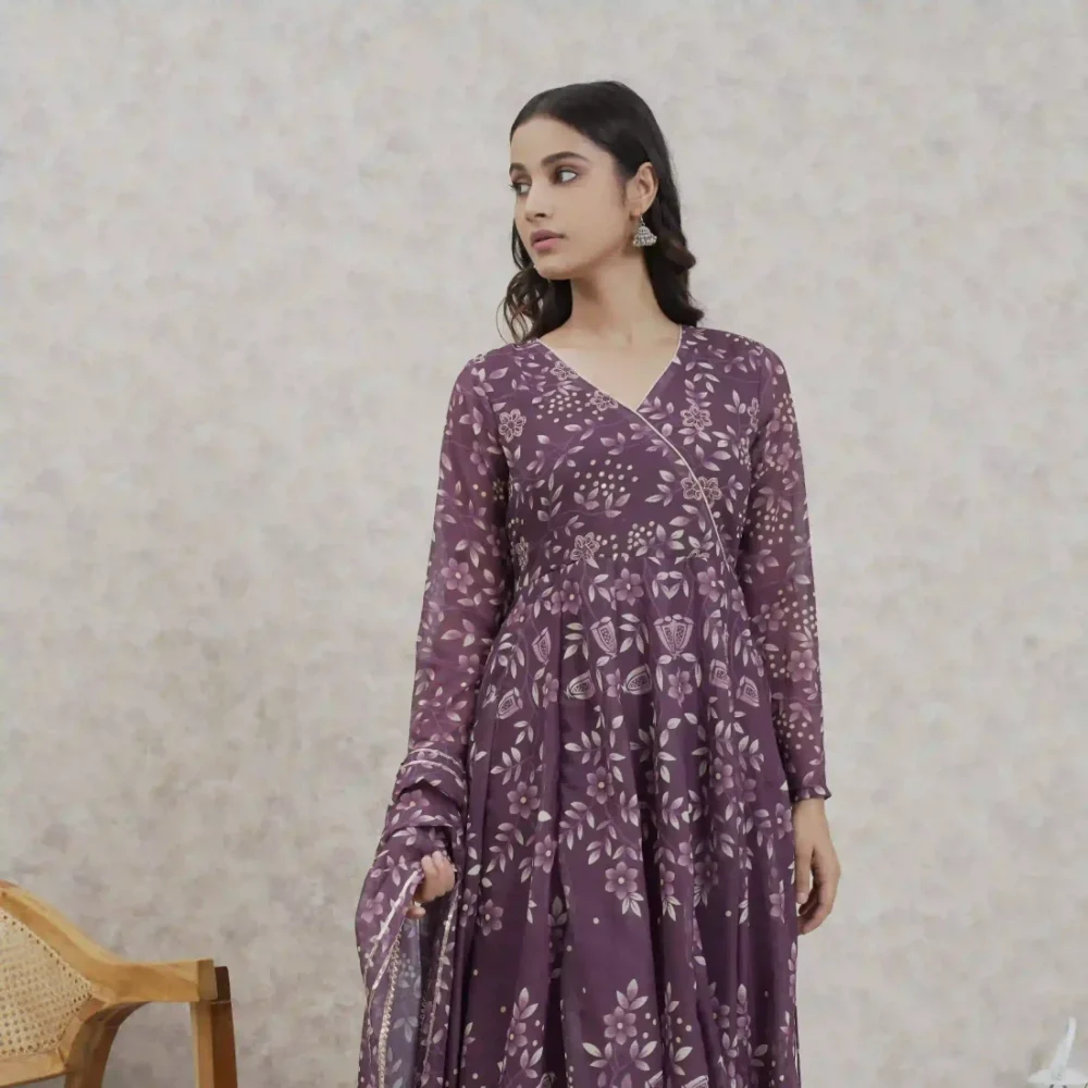 Georgette Frock Set