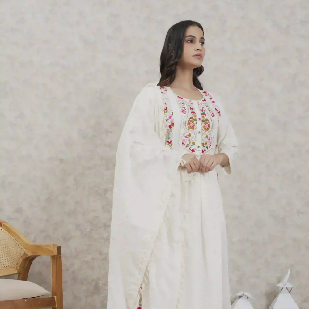 Cotton Frock Set - Image 2