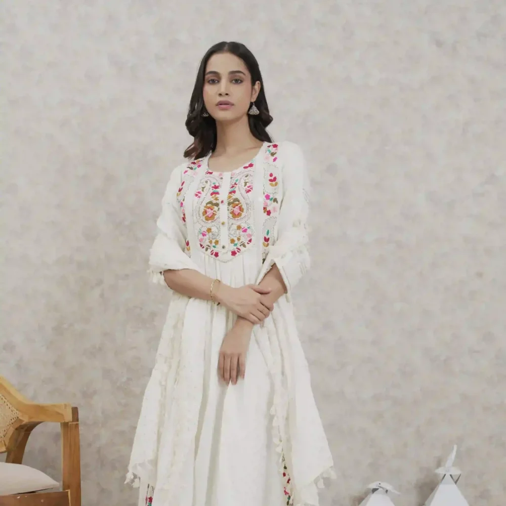 Cotton Frock Set