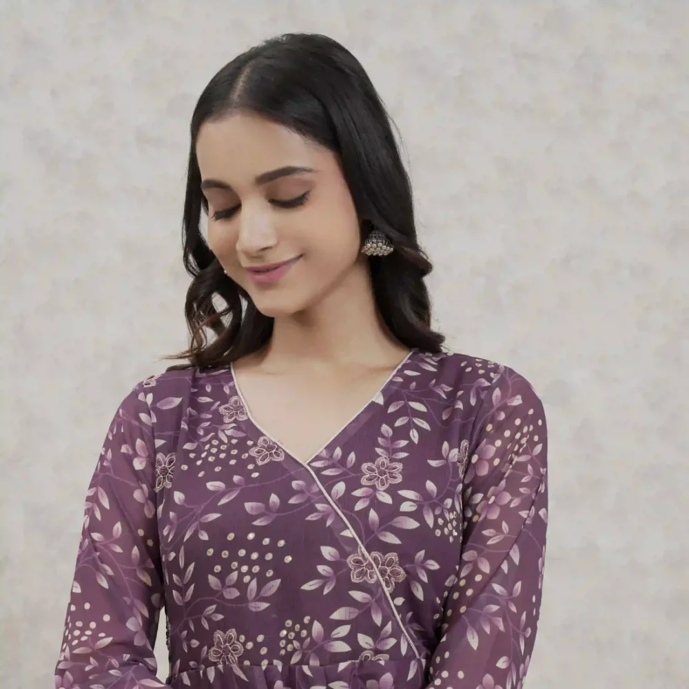 Georgette Frock Set - Image 5