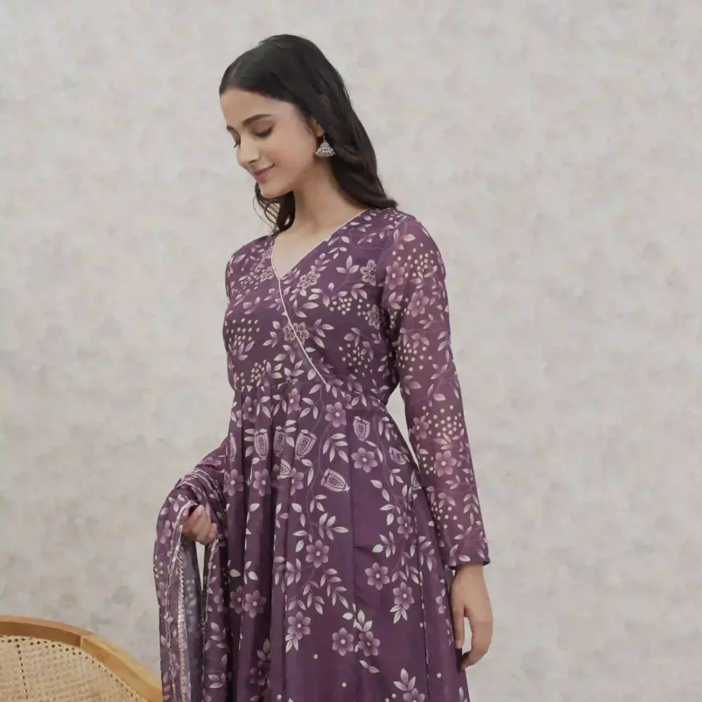 Georgette Frock Set - Image 3